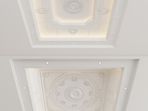 European-style ceiling