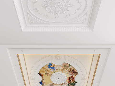 European-style ceiling