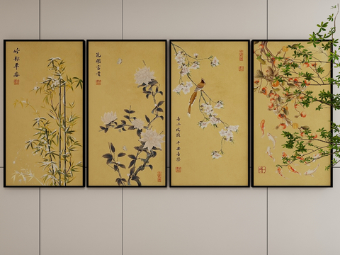 Neo-Chinese Style Decorative Hanging Painting