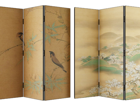 Neo-Chinese Style screen