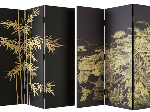 New Chinese Folding Screen