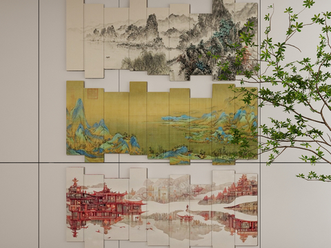 Neo-Chinese Style Decorative Hanging Painting