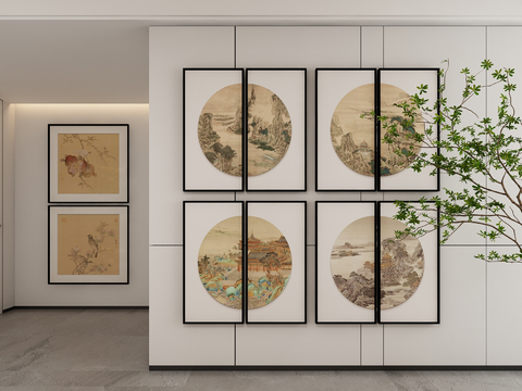 Neo-Chinese Style Decorative Hanging Painting