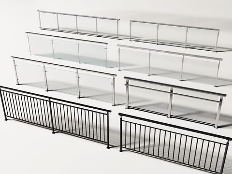 Glass Railing Guardrail Fence