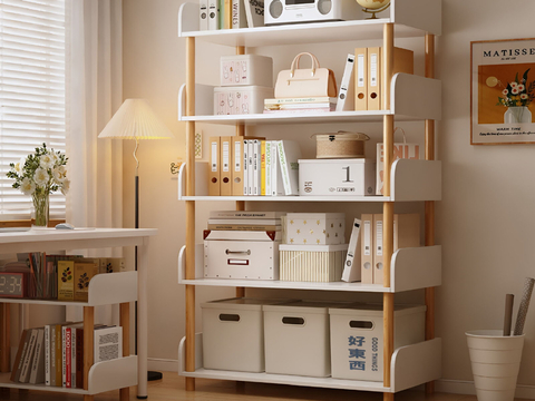 Bookshelf Storage Rack