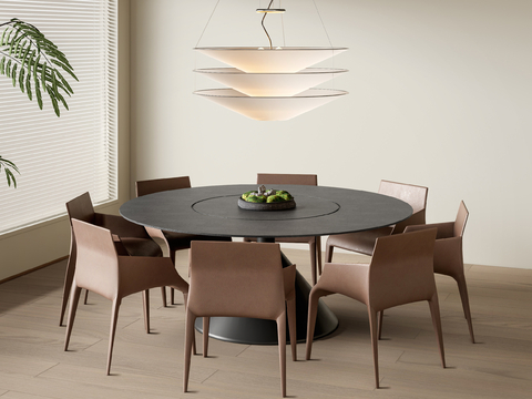 Modern Round Dining Table and Chair Round Table and Chair