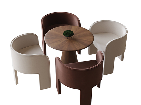 Modern Negotiation Table and Chair Leisure Table and Chair