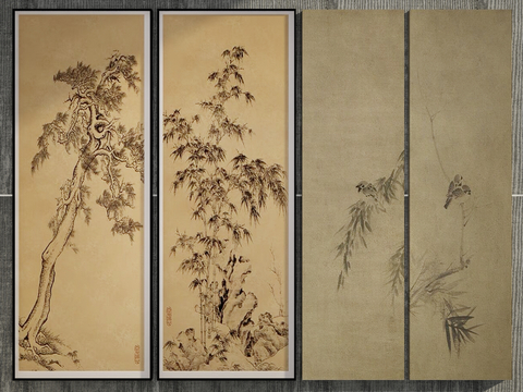 Neo-Chinese Style Decorative Hanging Painting