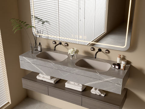 Modern Bathroom Cabinet Bathroom Basin