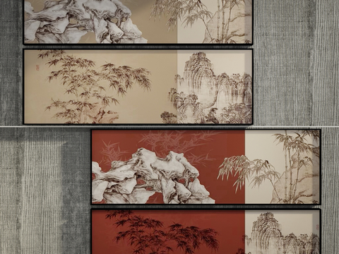 Neo-Chinese Style Decorative Hanging Painting