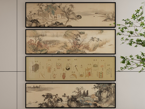 Neo-Chinese Style Decorative Hanging Painting