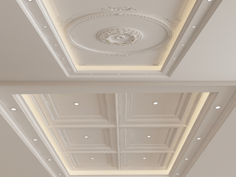 European-style ceiling