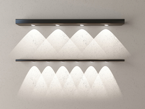 Hill light induction wall lamp