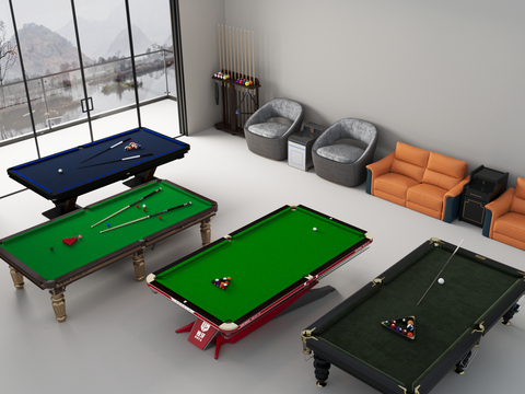 Modern billiard table billiard