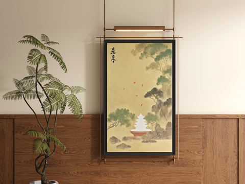 New Chinese Decorative Painting Landscape Painting Hanging Painting