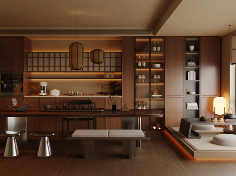 New Chinese Zen Tea Room