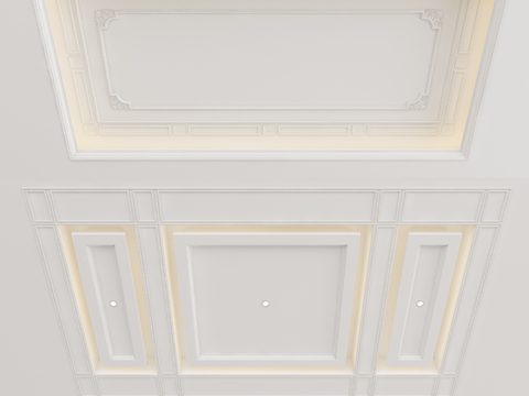 European-style ceiling