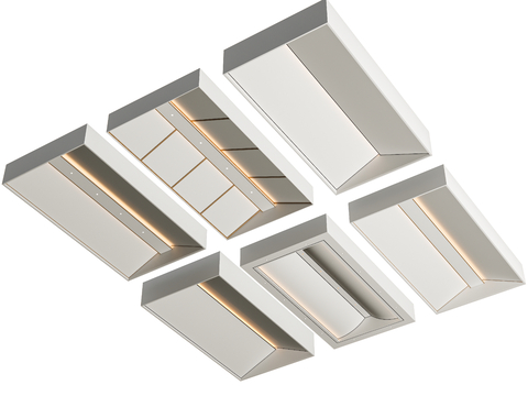 Integrated Ceiling Slope Roof Ceiling Slope Ceiling