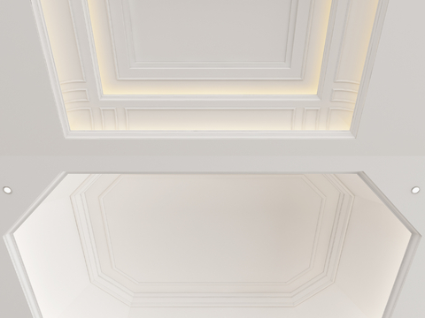 European-style ceiling