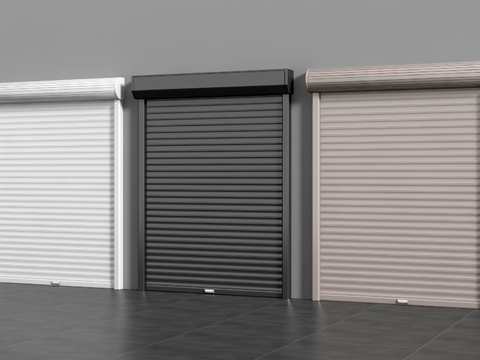 Rolling shutter door