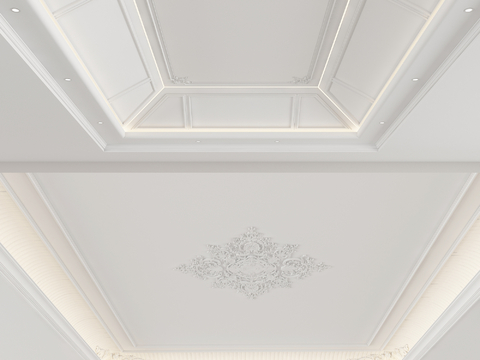 European-style ceiling