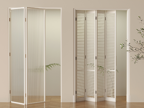 Changhong glass door folding door shutter door