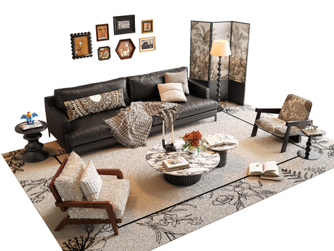 French Sectional Sofa