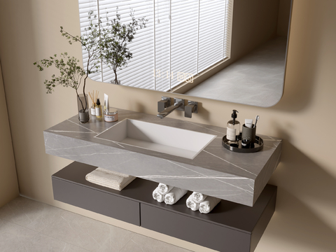 Modern Bathroom Cabinet Bathroom Basin