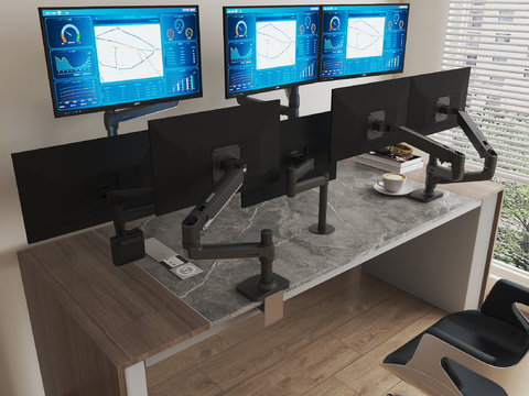 Modern monitor stand computer stand