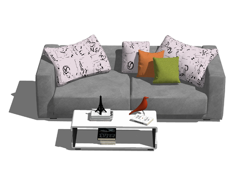 double sofa soft sofa