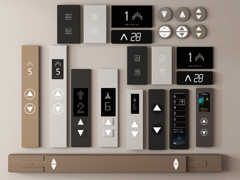 Elevator Switch Button Button Display Floor Switch