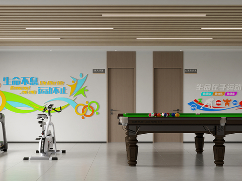 Modern Activity Center Gym Activity Room