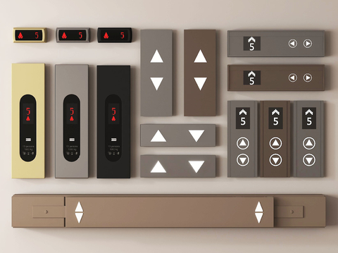 Elevator Switch Button Button Display Floor Switch