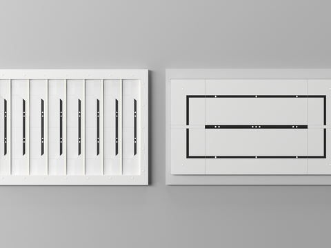 Grille suspended ceiling square ceiling