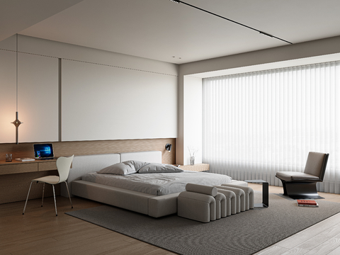 Modern Minimalist Bedroom Master Bedroom