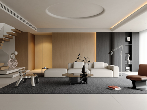 Modern Minimalist Living Room