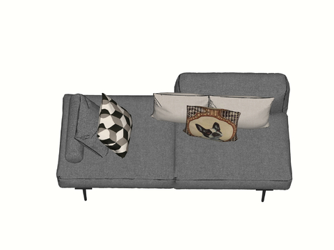 Modern chaise longue beauty couch