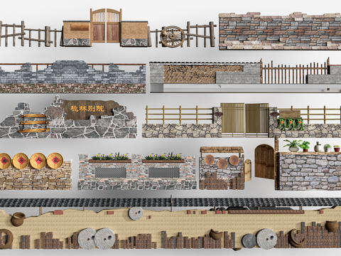 Landscape Enclosure Courtyard Enclosure Village Enclosure