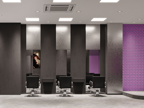 Modern Barber Shop Hairdressing Shop