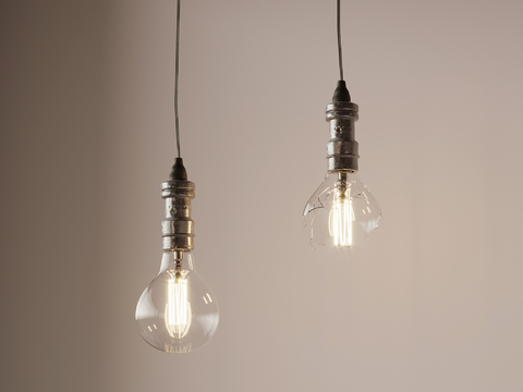 Industrial wind chandelier light bulb chandelier