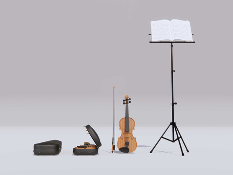 Violin music stand