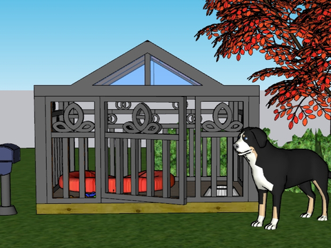 New Chinese Kennel Kennel