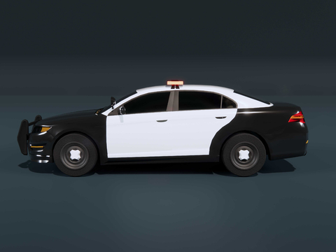 American Police Car