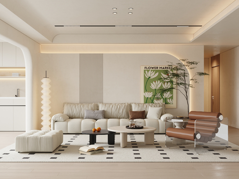 Cream Style living room