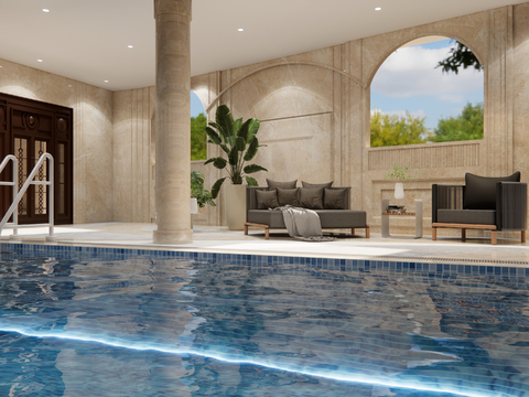 Indoor pool Villa Pool