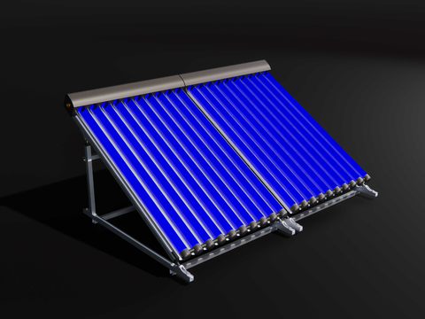 Solar water heater roofing machine