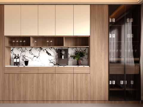 Modern Wine Cabinet Sideboard