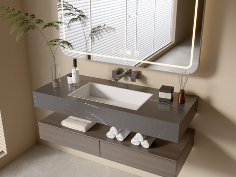 Modern sink wash basin Hanging basin