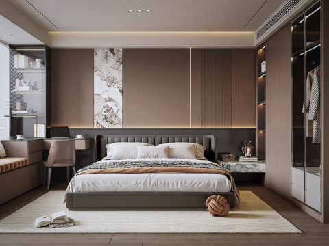 Italian Style Master Bedroom