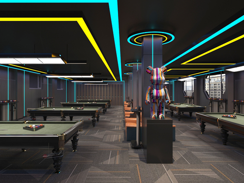 modern billiard room billiard room